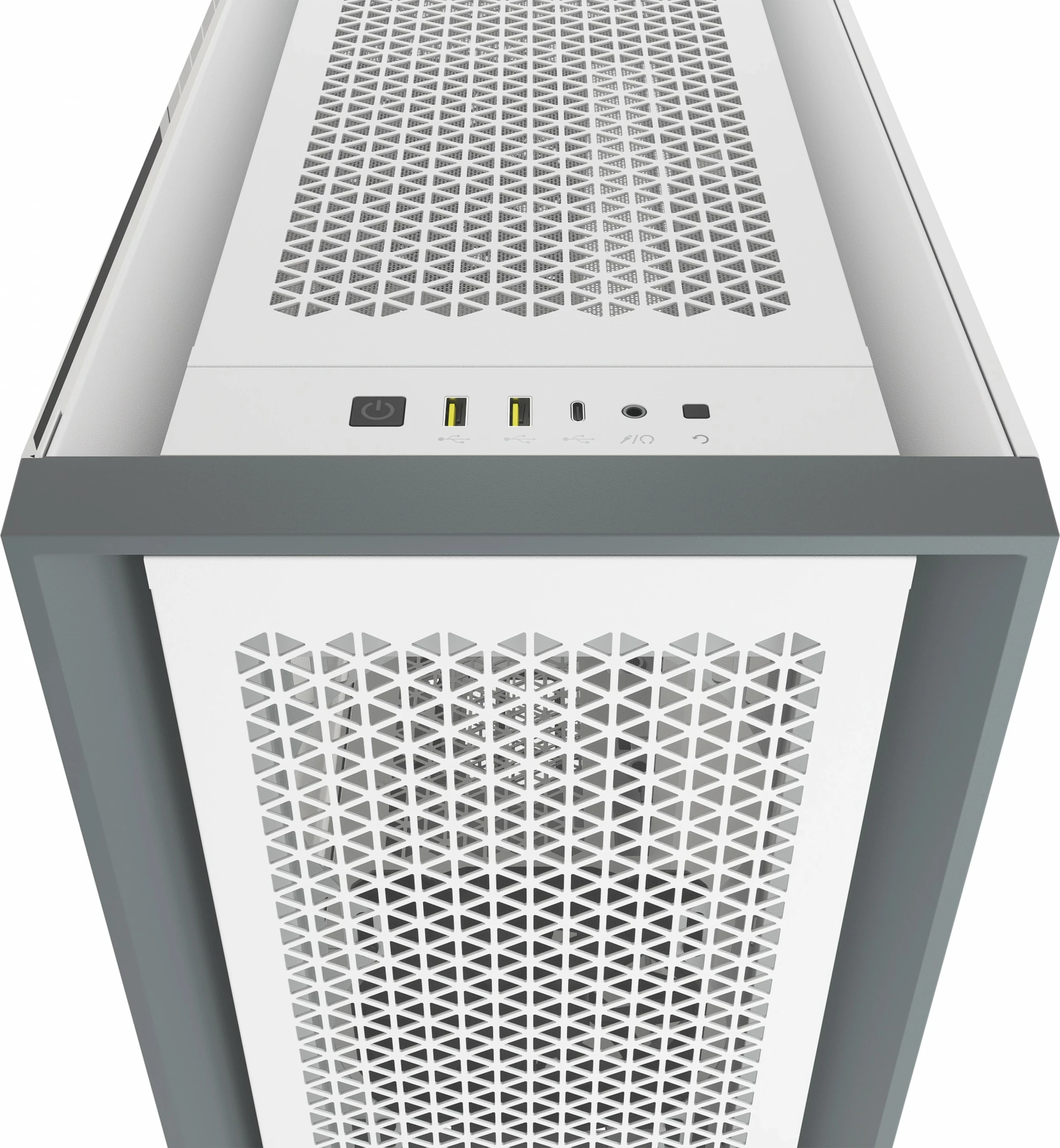 Kasë Corsair 5000D AIRFLOW, Midi Tower, ATX/EATX/micro ATX/Mini-ITX, e bardhë