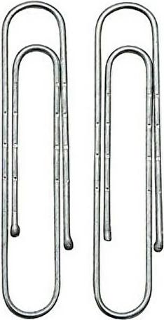 Kapëse letre WEDO Norica 580, 50mm, 100 copë, metalike