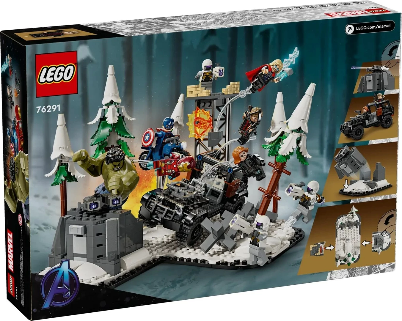 Set LEGO Marvel 76291 The Avengers Assemble: Age of Ultron