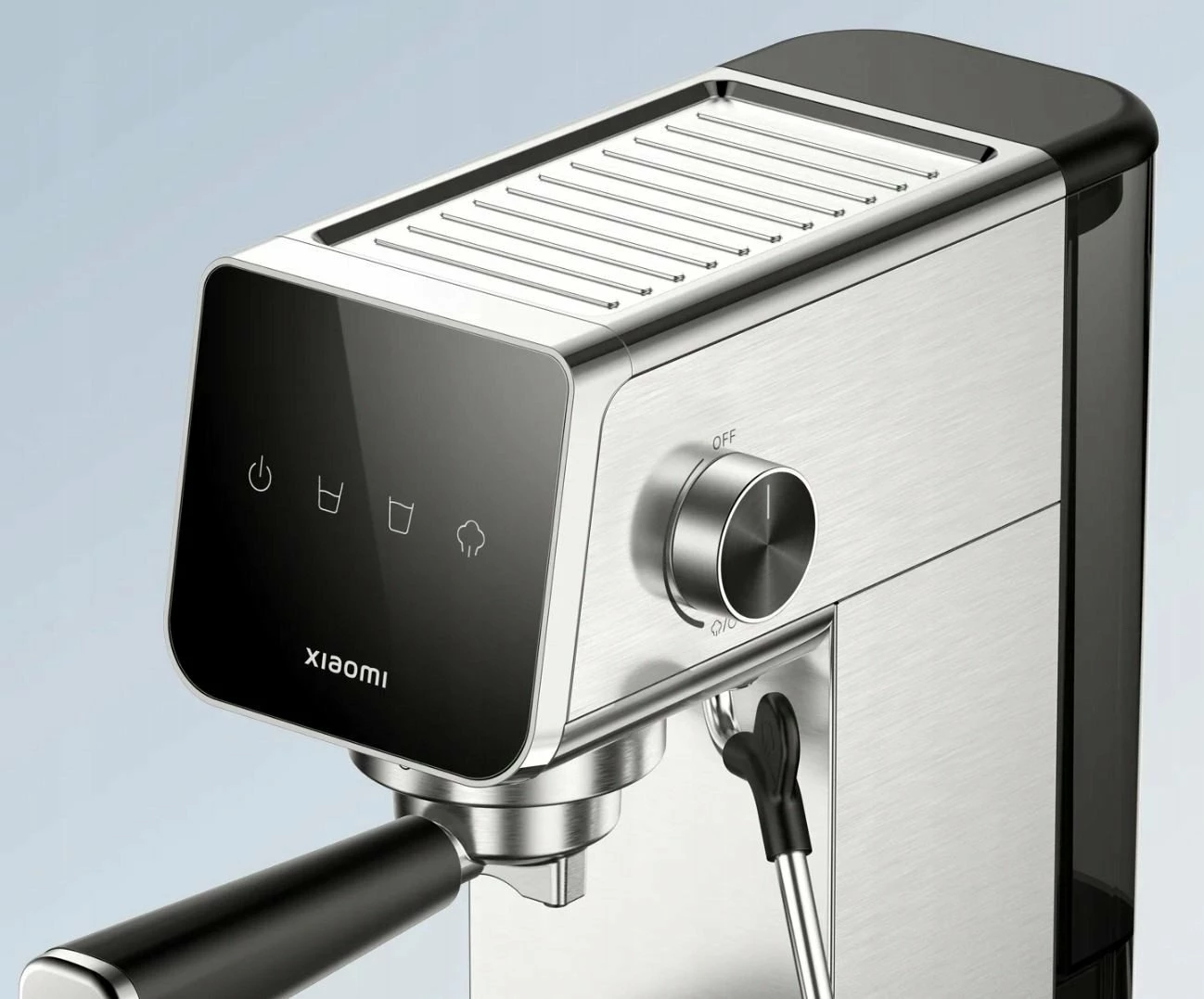 Aparat espresso gjysmë-automatik Xiaomi Semi-automatic Espresso Machine EU 62204 1350W 900ml 20 bar, argjendtë