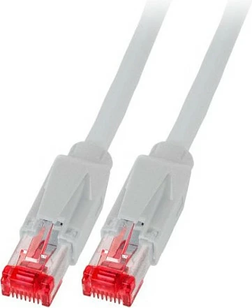 Kablë rrjeti EFB Elektronik K8051.25, Cat6a, 25 m, S/FTP, RJ45, 10GbE, gri