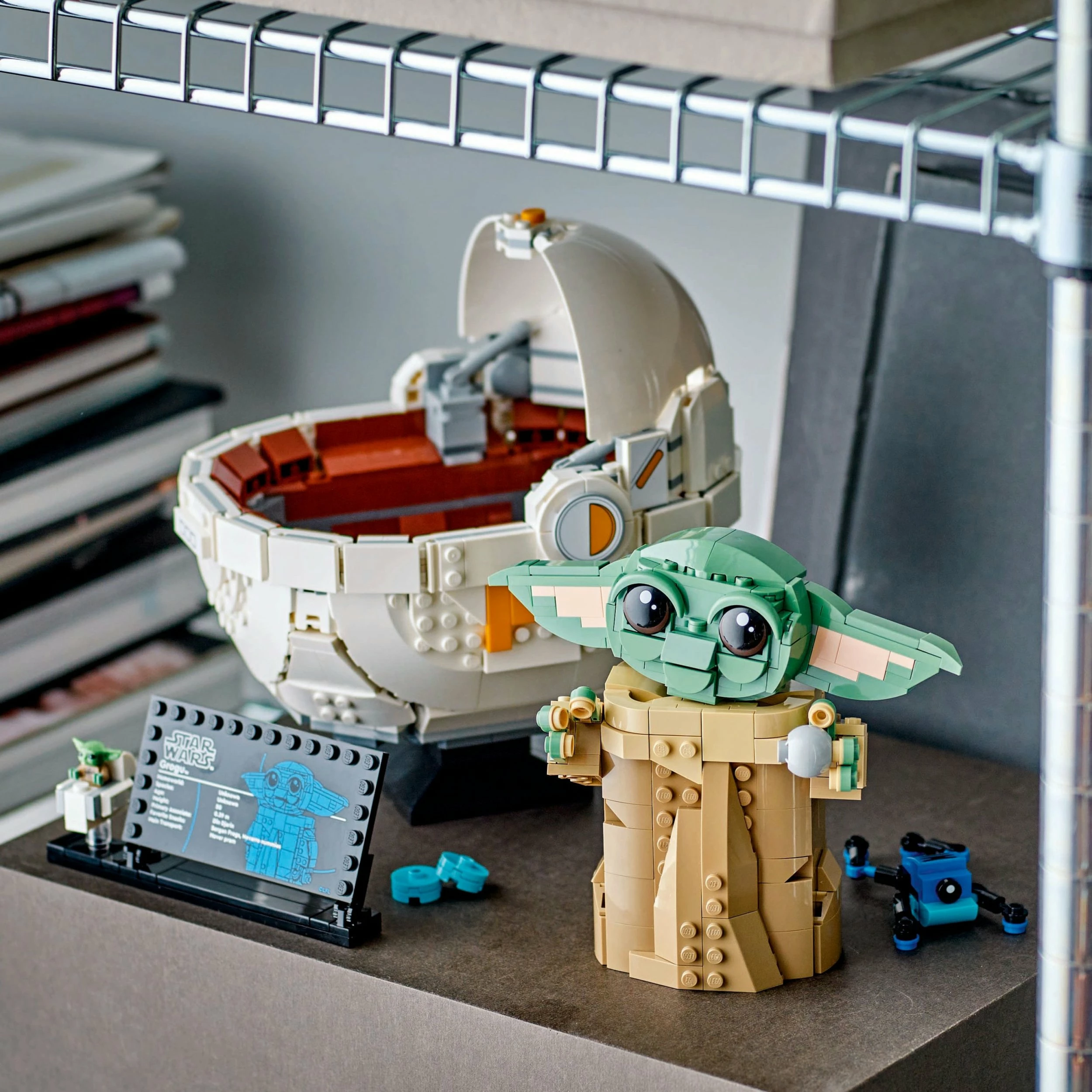 Set LEGO Star Wars Grogu™ in a Stroller 75403, 1048 copë, për 10+ vjet