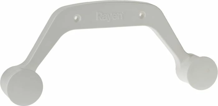 Mbajtës muri për daskë hekurosjeje Rayen 210301, 30.7 x 4.8 x 12.8 cm, i bardhë