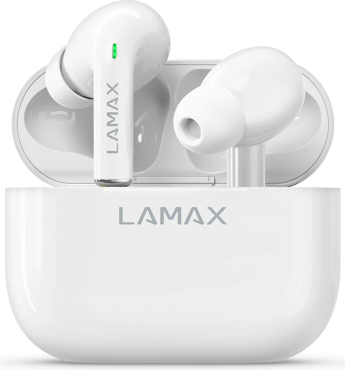 Kufje Lamax Clips1 in-ear, Bluetooth 5.3, 35 orë, bardhë