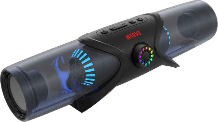 Altoparlant Bluetooth Marvo SG-100 10W RGB 4000mAh me AUX, i zi