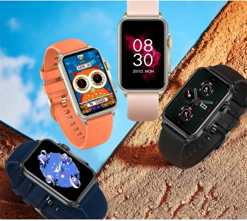 Smartwatch për femra RUBICON, e zezë