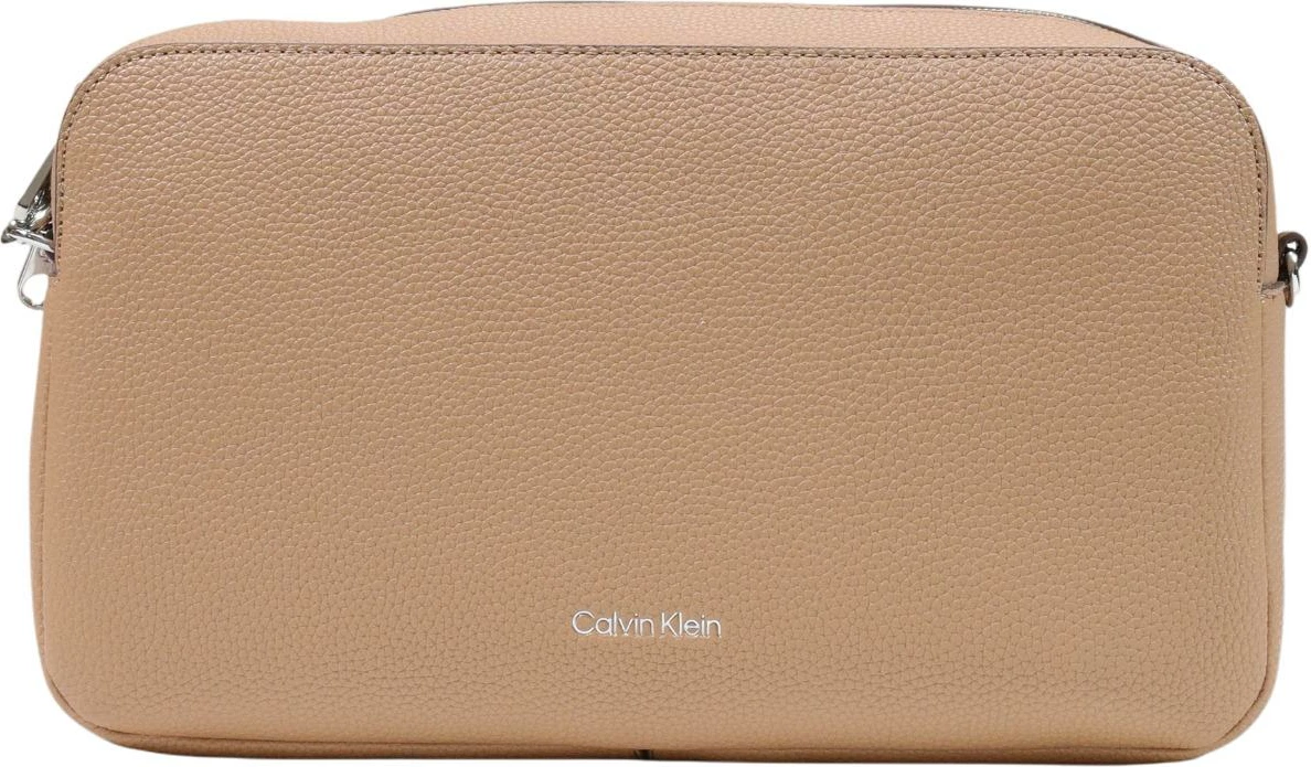 Çantë crossbody Calvin Klein LV04F3642G për femra, bezhë e çelët