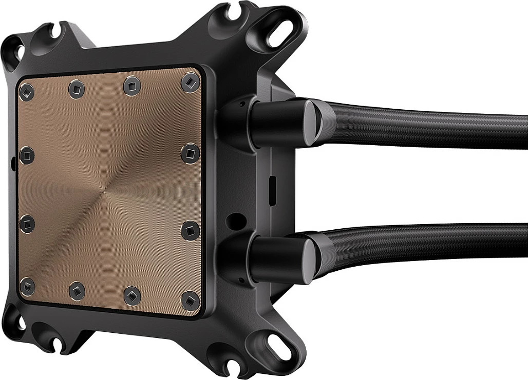 Ftohës uji AIO Endorfy Navis F240, 240mm, 2x120mm PWM, i zi