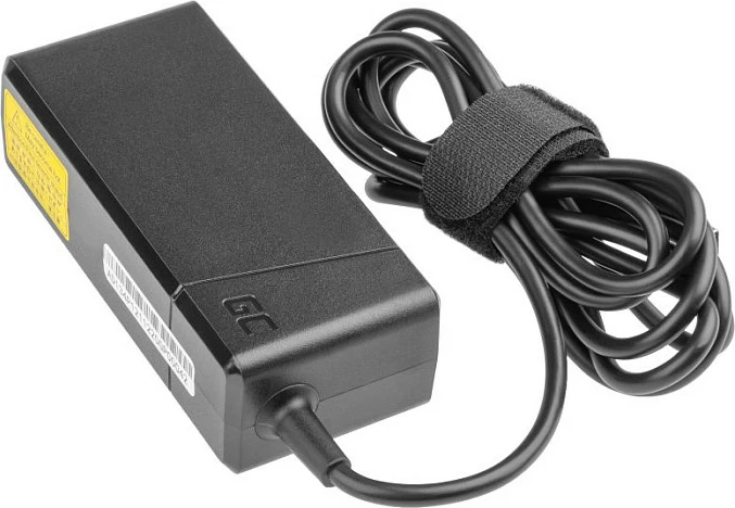 Karikues për laptop Green Cell PRO 65W USB-C PD, 20V 3.25A, i zi