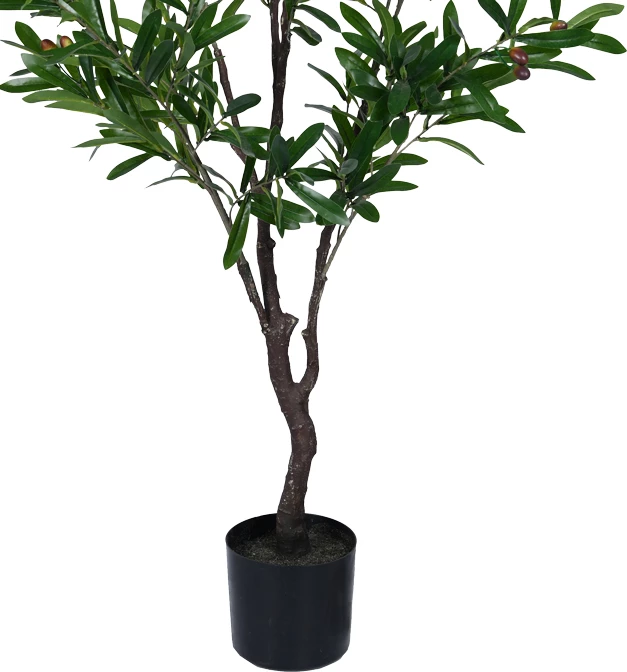 Bimë dekorative ulliri në vazo, jeshile, 150cm