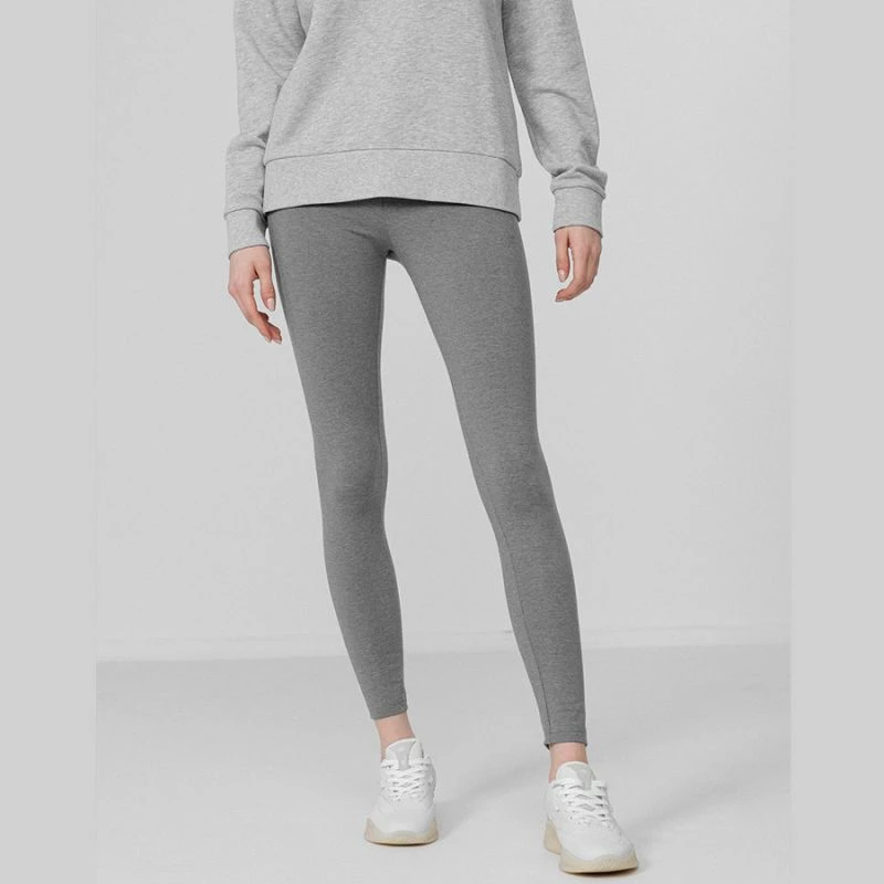 Leggings për femra 4F, të gjata në ngjyrë gri [Madhësia: XS]