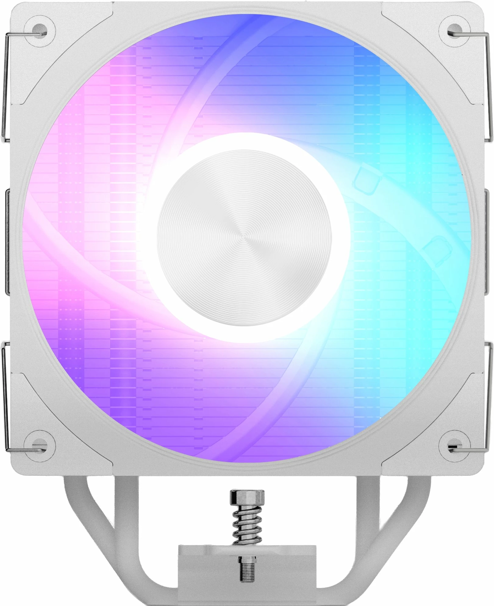 Ftohës CPU Modecom Volcano 0C T721 ARGB 120mm, 190W TDP, 4 heatpipes, PWM 2000rpm, i bardhë