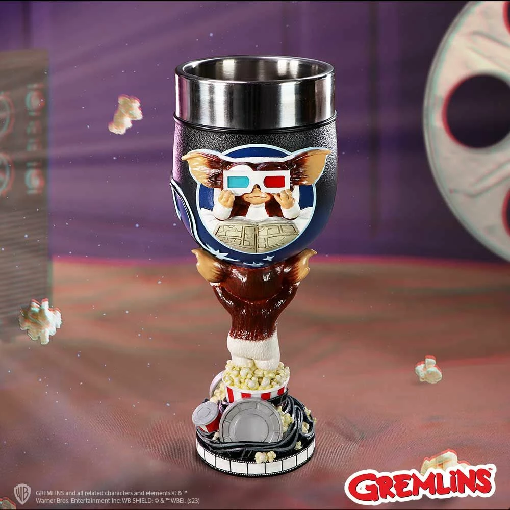 Mug NEMESIS NOW Gremlins Gizmo 200 ml 19.5 cm me insert inox, shumëngjyrësh, me kuti dhurate