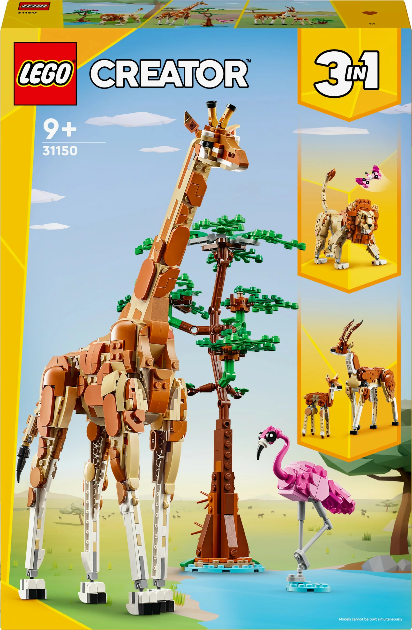 Set ndërtimi LEGO Creator 3in1 31150, 780 pjesë, shumëngjyrësh