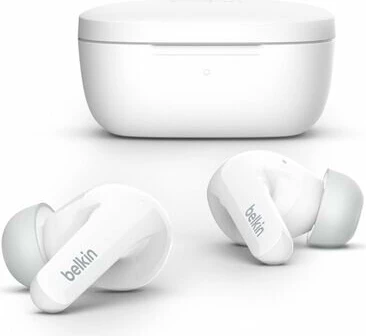 Belkin SOUNDFORM Noise Cancelling Earbuds - White