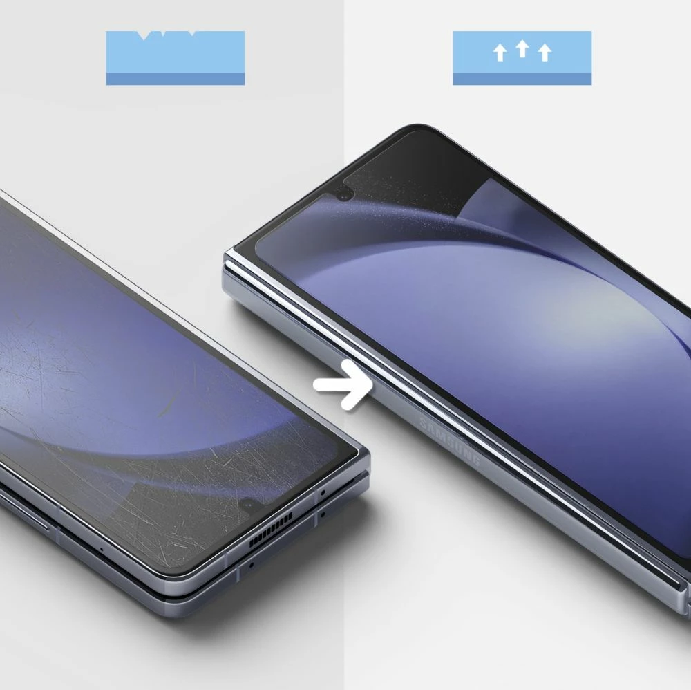 Mbrojtës ekrani Ringke Dual Easy për Samsung Galaxy Z Fold 5, set