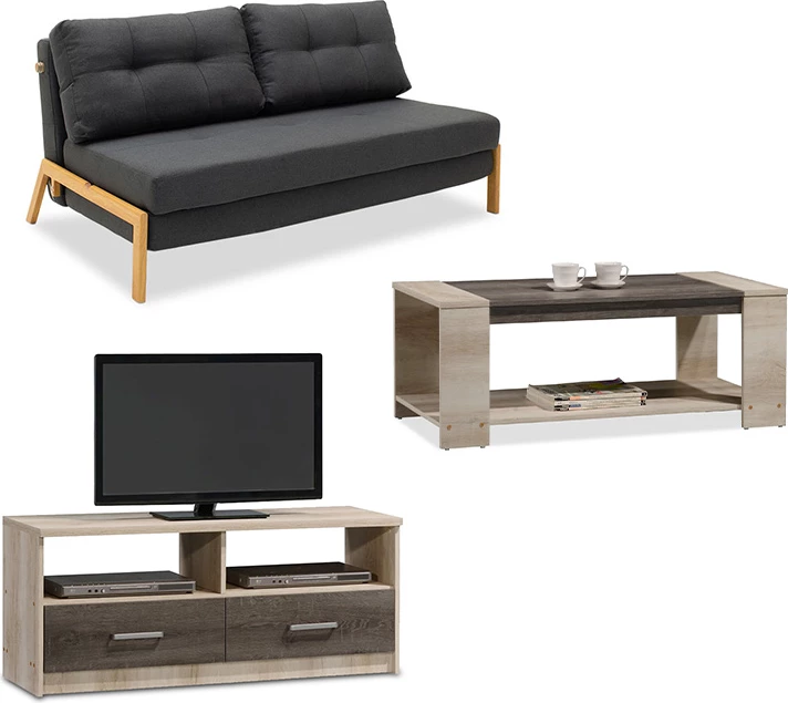 Set mobiljesh për studentë, lounge, 3 pjesë