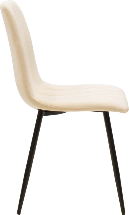 Set tavoline me karrige Natali-Noor, 3 pjesë, MDF e bardhë, këmbë natyrale, 80x80x76cm