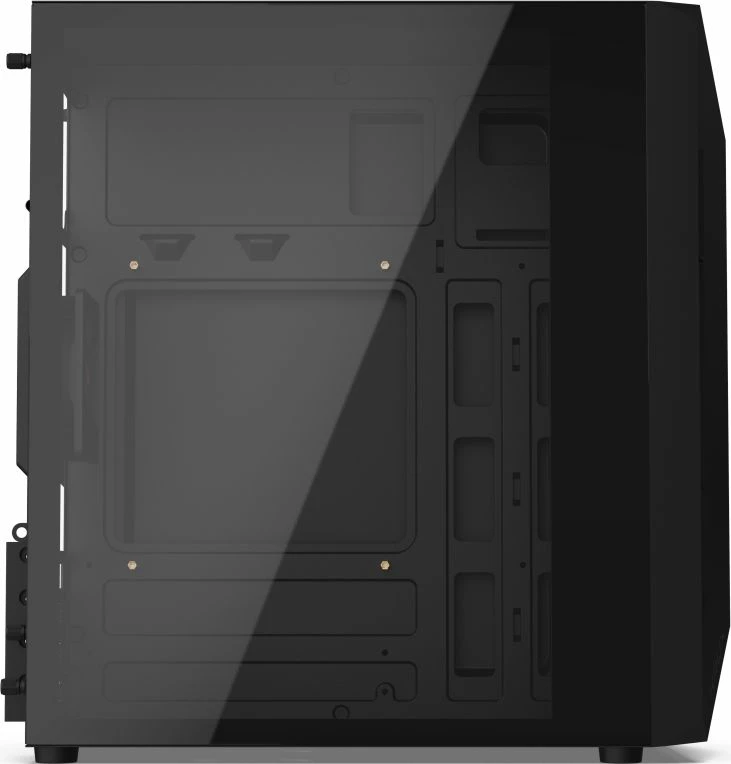 Kasë Krux Astro ARGB KRX0016, Micro-ATX/Mini-ITX, pa furnizues rryme, e zezë