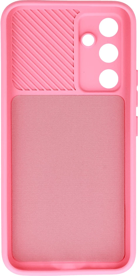 Mbështjellës silikoni ONASI Lens Cover për Samsung Galaxy A14, rozë