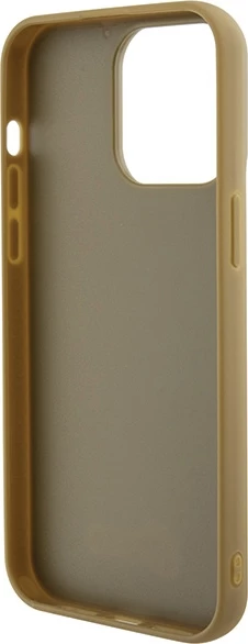 Mbështjellës Guess Disco Metal Script për iPhone 15 Pro Max, ari