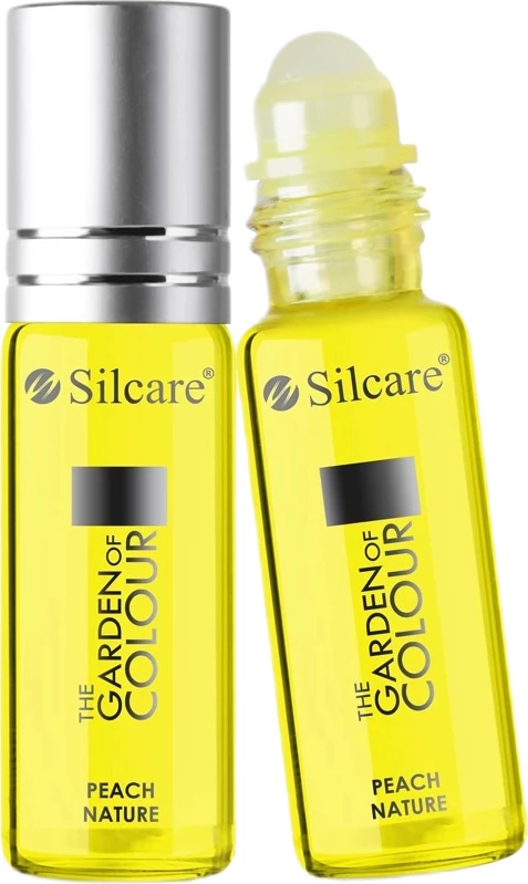 Vaj për kutikula dhe thonj Silcare The Garden of Colour Roll On Cuticle and Nail Oil Peach Nature për femra, 11ml