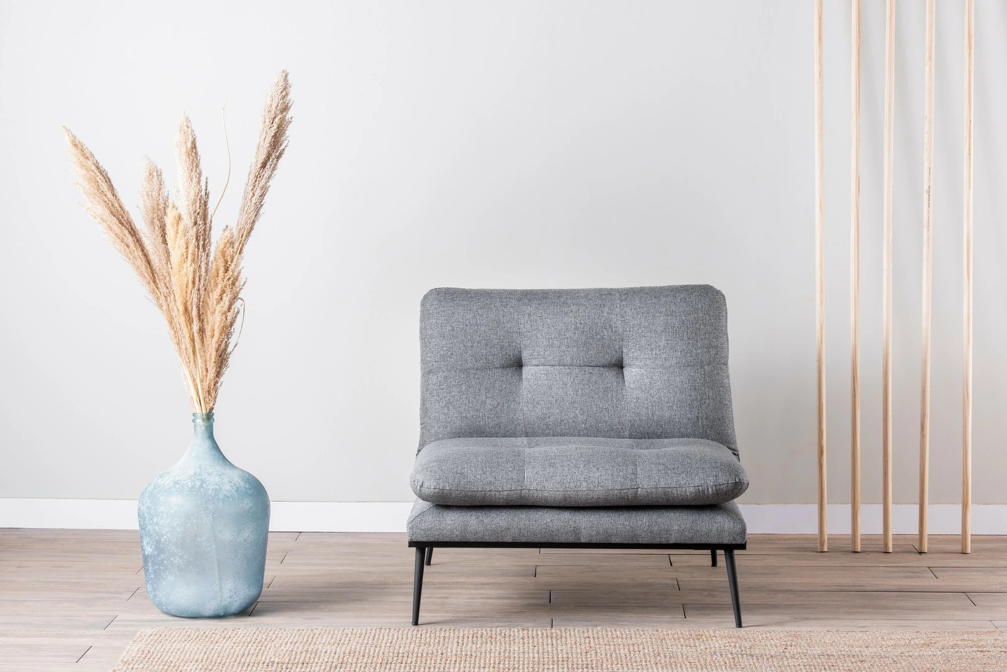 Karrige wing Atelier del Sofa, Martin Solo, gri GR110