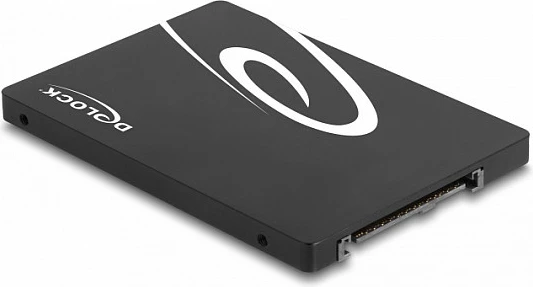 Adapter SSD DeLOCK 2.5″ U.2 SFF-8639 në M.2 NVMe Key M, 7 mm, e zezë