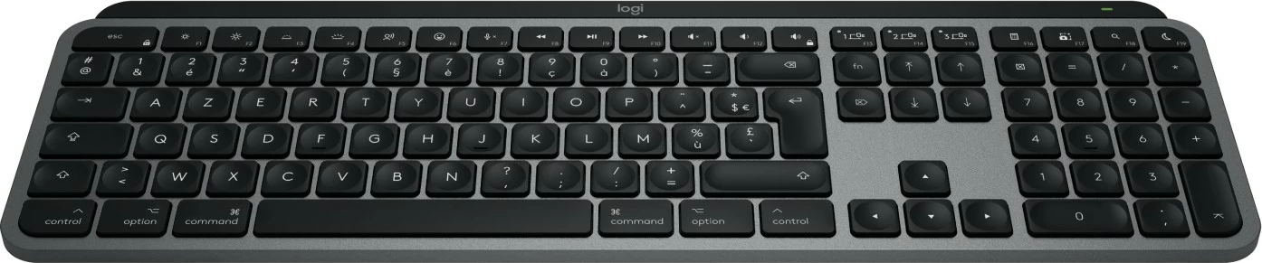 Tastierë Logitech MX Keys S for Mac, wireless, space gray