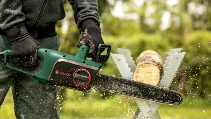 Sharrë elektrike Bosch 0 600 8B8 303, 35 cm, 1800 W, e gjelbër
