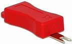 Vegël zhbllokimi për RJ45 Secure Clip DeLOCK 86412, 4 copë, e kuqe