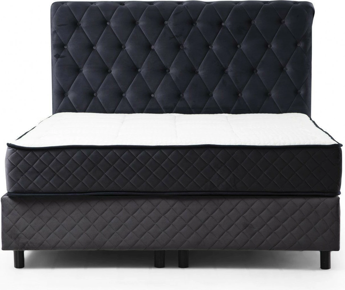 Set dyshe me dyshek, bazë dhe shtrat, Skye Decor Sonata 150x200, anthracite
