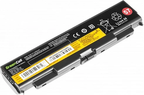 Bateri laptopi Green Cell për Lenovo ThinkPad T440P/T540P/W540/W541/L440/L540, Li-Ion, e zezë