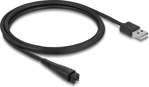 Kablë karikimi USB DeLOCK 4.8V për makinë rroje Panasonic ES-LV97/ES-LA63/RE7-51/RE7-59, 1.5m, e zezë