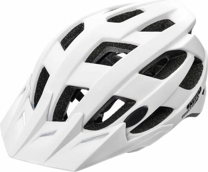 Helmetë për bicikletë Meteor, unisex, e bardhë