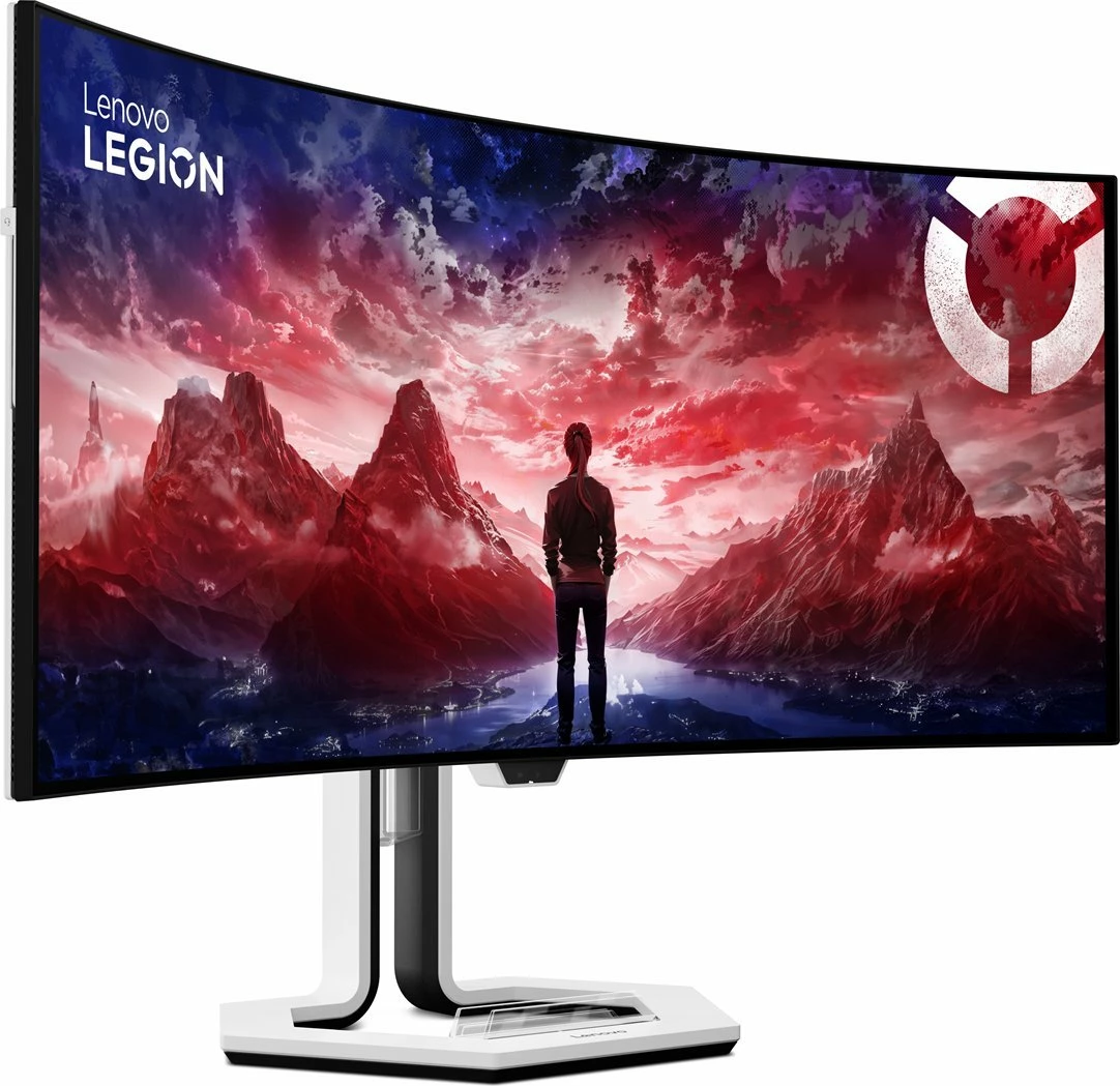 Monitor gaming Lenovo Legion Pro 34WD-10 (67C9UAC1EU) 34" OLED UWQHD 240Hz i lakuar, zi/bardhë 3