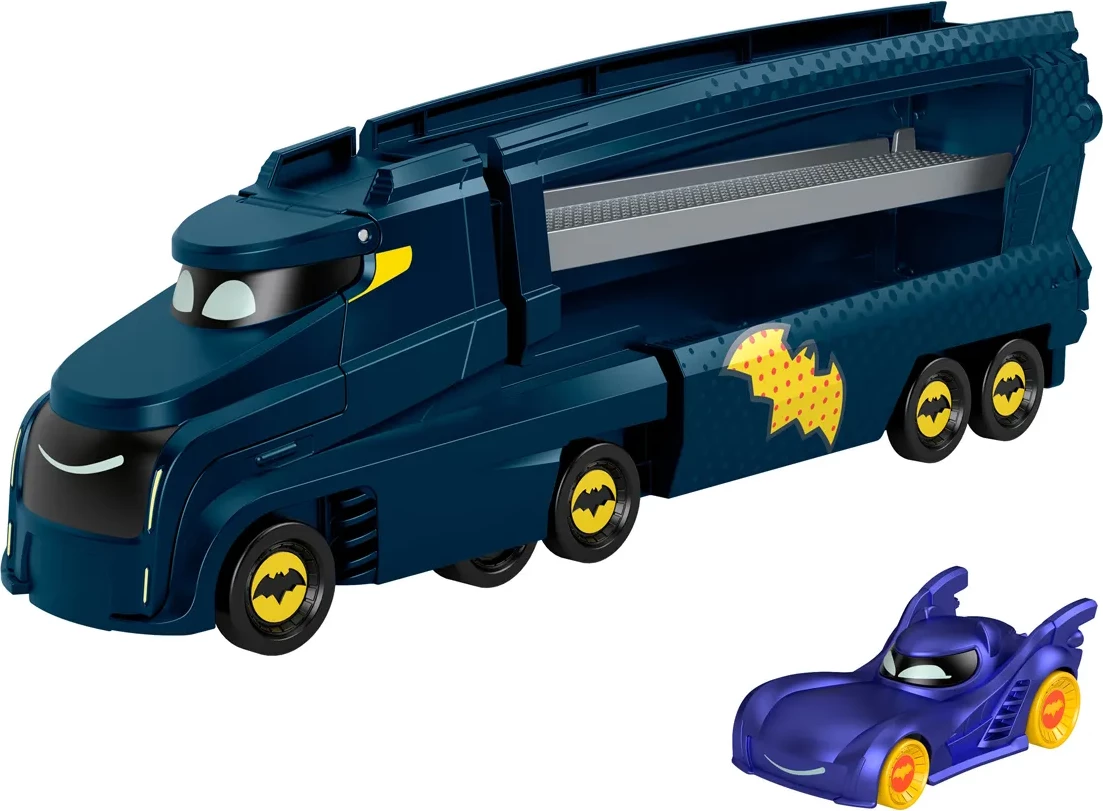 Fisher-Price DC Batwheels Bat-Big Rig Toy Car Hauler