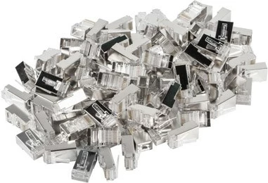 Konektor rrjeti Lanberg PLS-5000,  RJ-45, transparent 