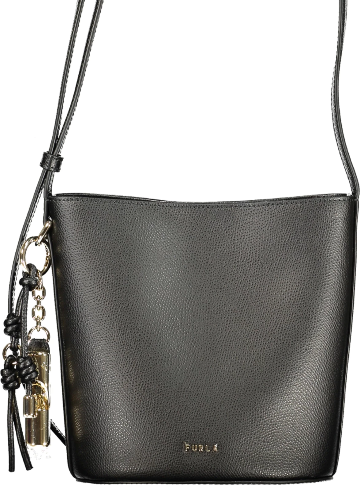 Çantë FURLA Roxie Minibucket femra, e zezë