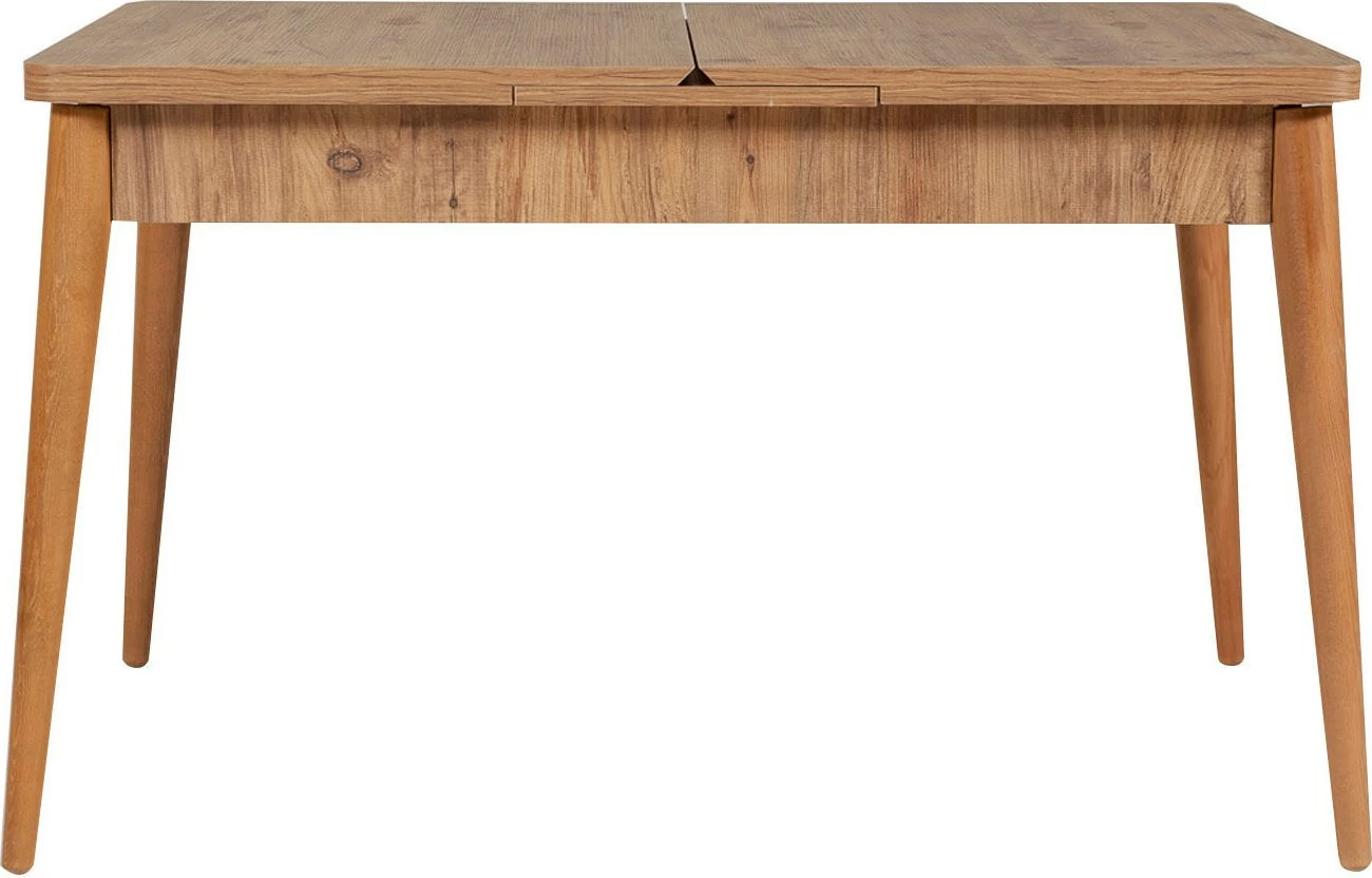 Set tavoline me karrige për ngrënie, i zgjatshëm, Skye Decor, ngjyrë pishë Atlantic, anthracite, 5 pjesë