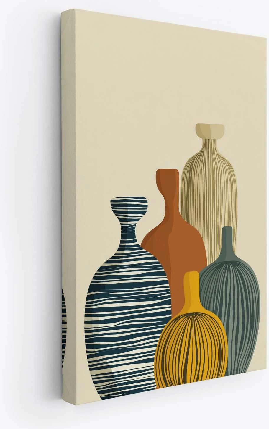 Pikturë dekorative në kanavacë, shumëngjyrëshe, Wallity, Hm_Cnvs26-6, 50x70cm