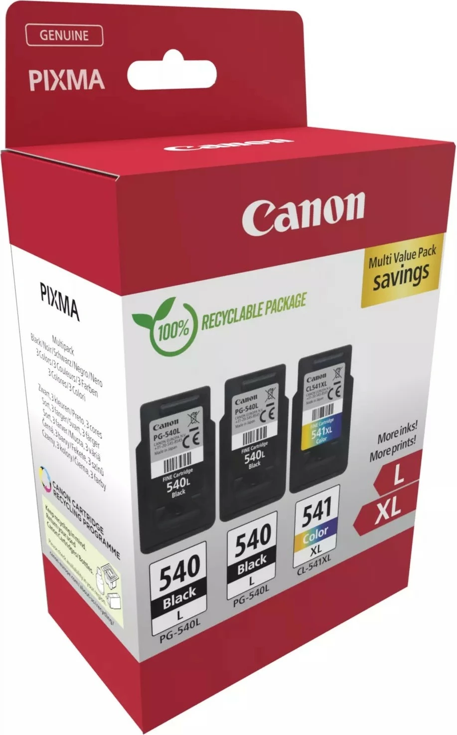 Toner Canon 5224B017, 2 copë, Ngjyra të ndryshme