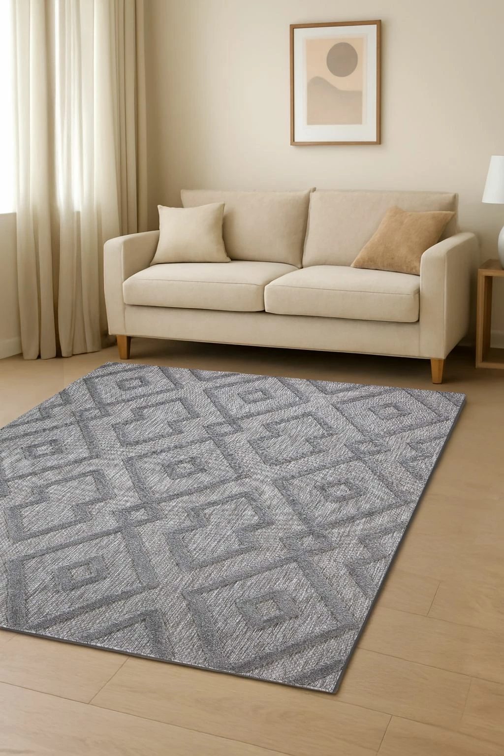 Qilim gri 120x180cm Conceptum Hypnose 58594A