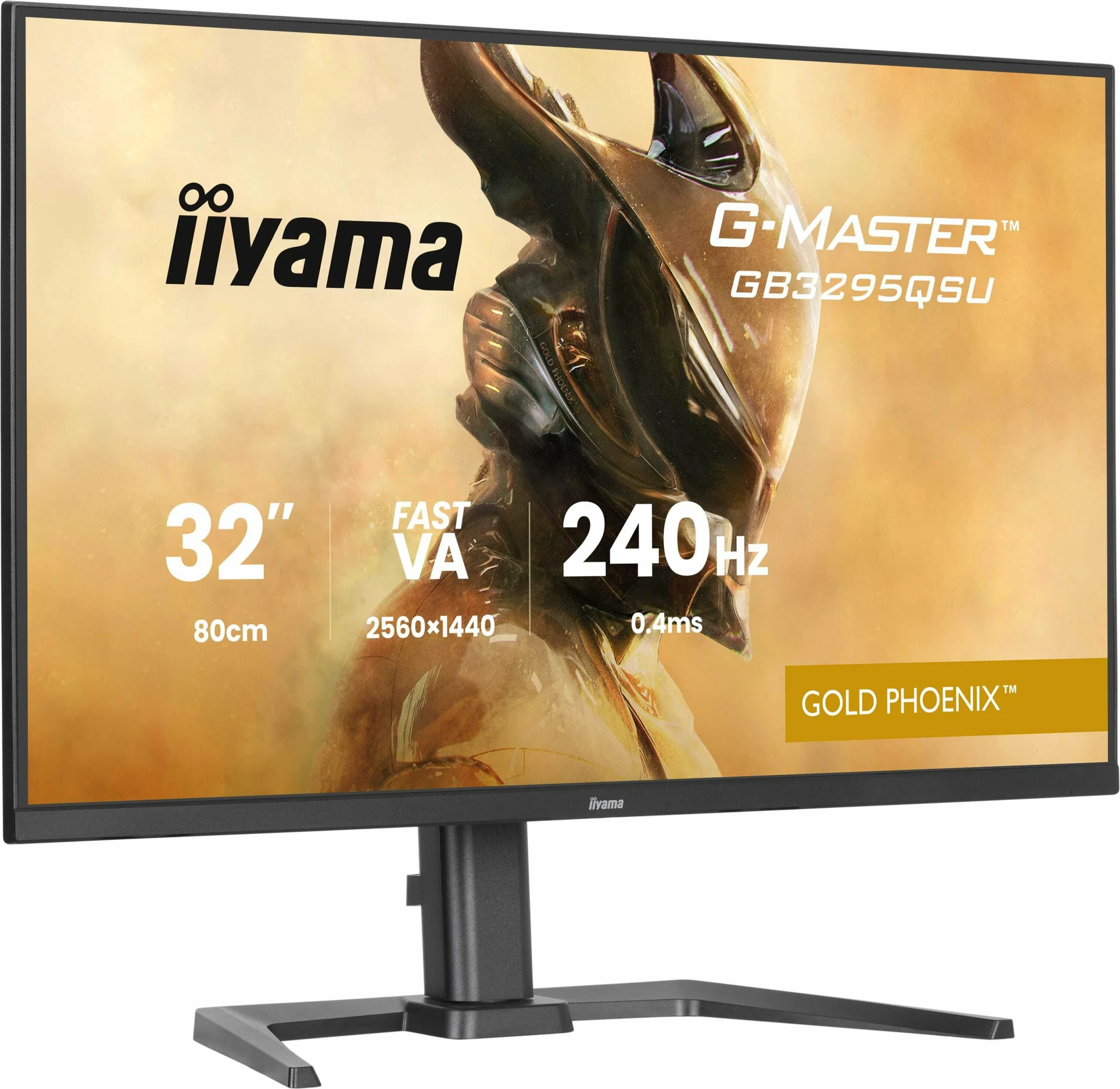Monitor iiyama G-Master GB3295QSU-B1 Gold Phoenix 31.5\" QHD 240Hz VA 0.4ms Black