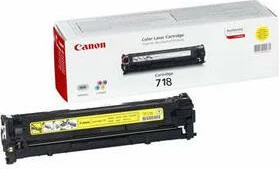 Toner Canon 718YP (2659B014), e verdhë, 1 copë