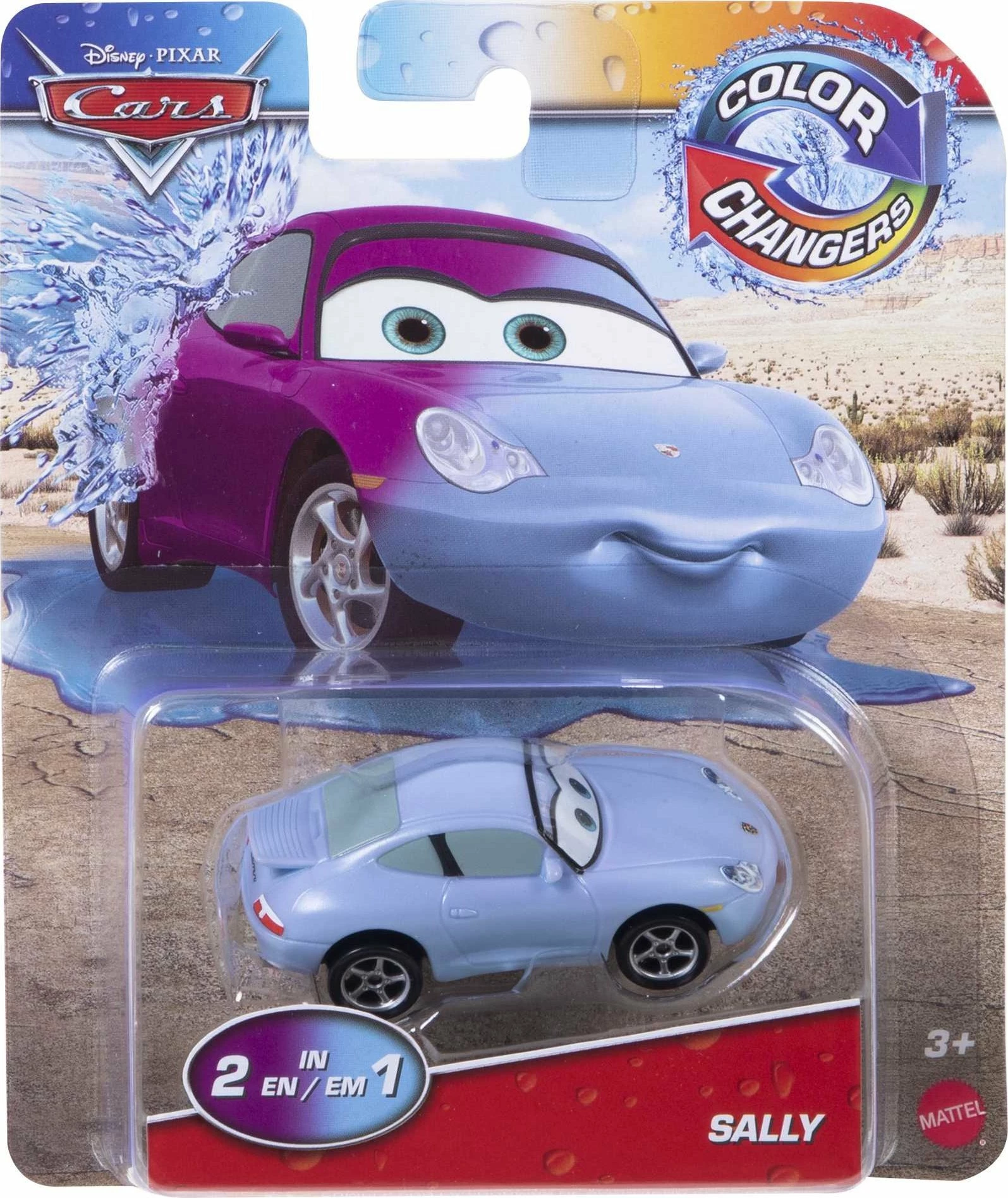 Vetura lodër Mattel Disney Pixar Cars GNY94, ndërron ngjyrë, asortiment (AST), 1 copë