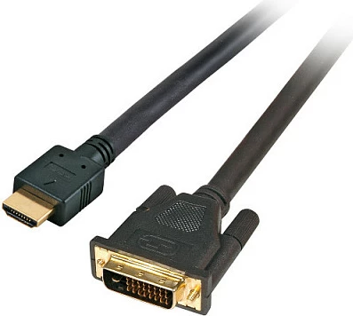 Kabllo monitori HDMI në DVI 24+1 EFB Elektronik, 3 m, e zezë