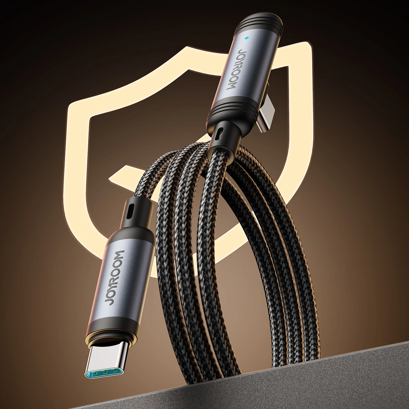 Kabllo USB-C në USB-C Joyroom S-A56 EnjoyX Series, 1.2m, 60W, e zezë