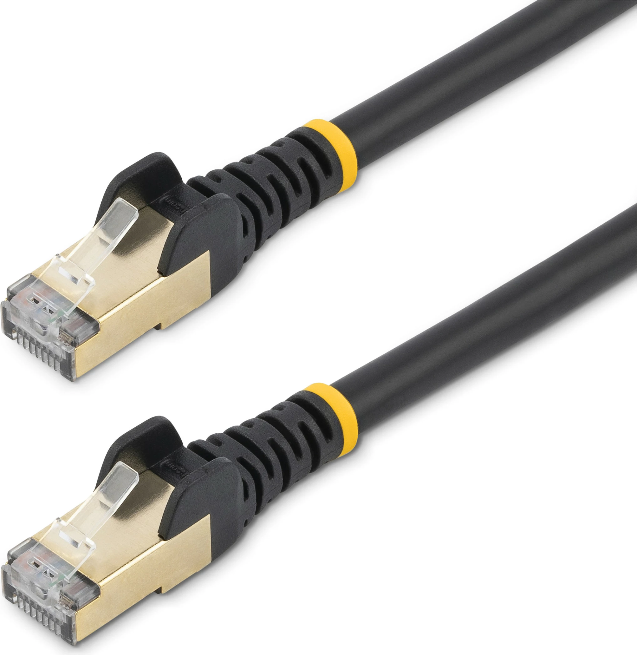 Kabllo Ethernet StarTech Cat6a 7.5m, RJ45, STP, 10Gbps, e zezë