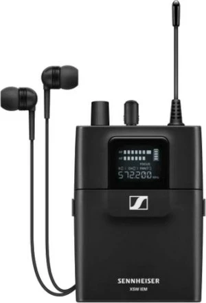 Set monitorimi në vesh Sennheiser XSW IEM SET (A), me bodypack, LCD, i zi